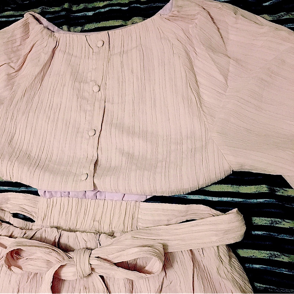 Red Dress Boutique pinkish lilac midi dress size L New NWT NIP - Picture 8 of 11